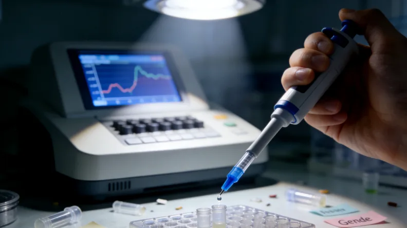 医生与患者共同查看用药清单的沟通场景