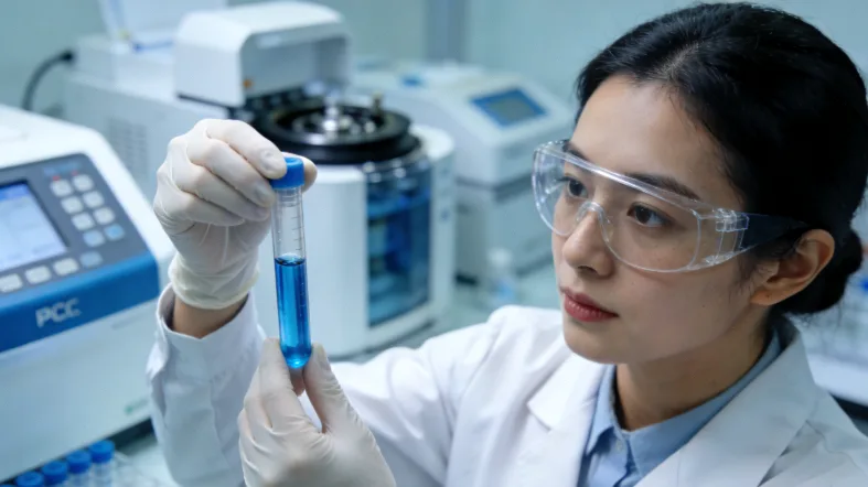 医生与患者家属沟通基因检测报告