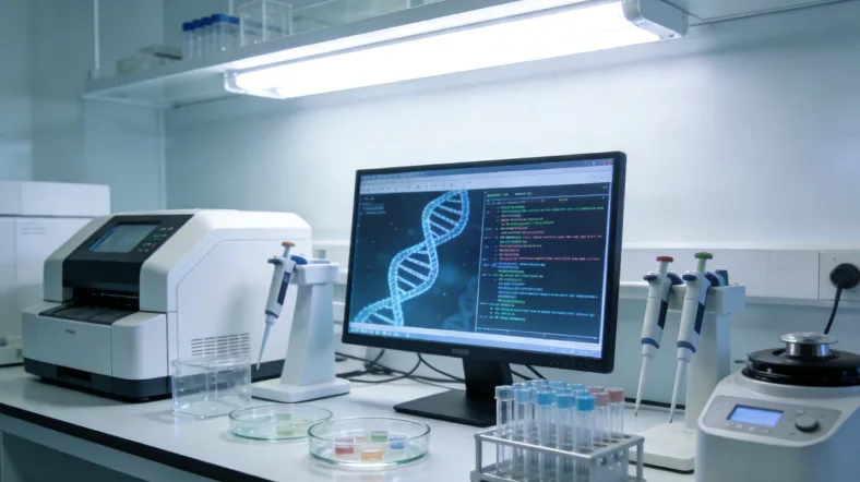 基因检测报告单（RAS突变结果部分）示例图