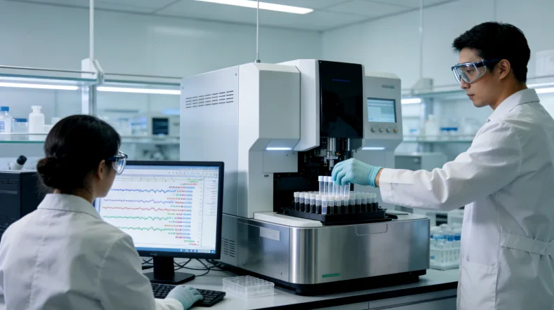 组织活检与液体活检示意图对比