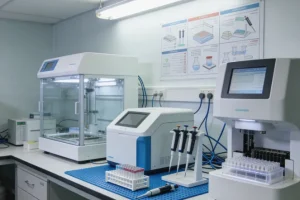 基因检测报告单局部特写，突出“RAS突变”字样