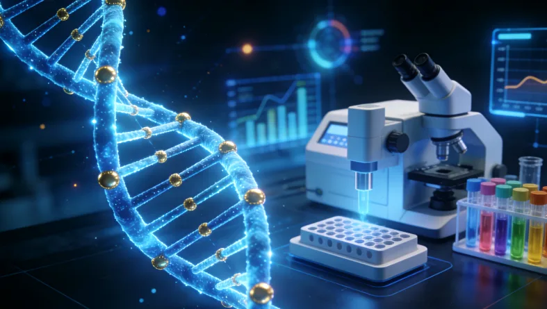 医生与患者家属沟通腹水引流与检测方案